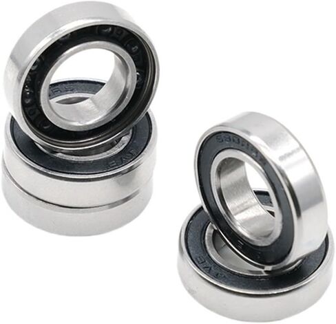 5PCS 6800RS 10x19x5 mm Hybrid Ceramic Bearing ABEC-7 Bicycle Bottom Brackets & Spares 6800RS Si3N4 Ball Bearings in Saudi Arabia