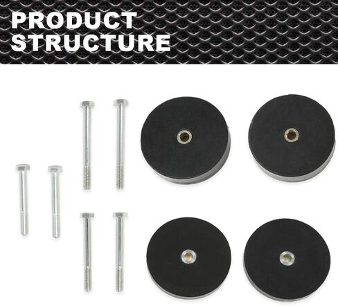 CROSSDESIGN Spacer Kit Assembly,Compatible with Ford F150 2WD 2015-2022/Compatible with Ford F150 4WD 2015-2022 SPCRFR1504E in Saudi Arabia