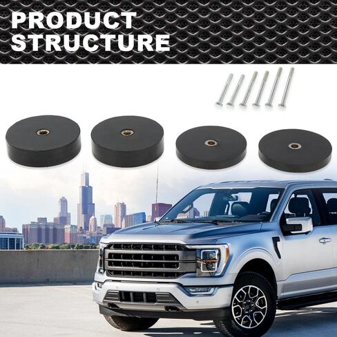 CROSSDESIGN Spacer Kit Assembly,Compatible with Ford F150 2WD 2015-2022/Compatible with Ford F150 4WD 2015-2022 SPCRFR1504E in Saudi Arabia