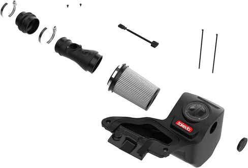 aFe POWER Takeda Momentum Cold Air Intake System w/Pro DRY S Filter, #56-70053D, Black in Saudi Arabia