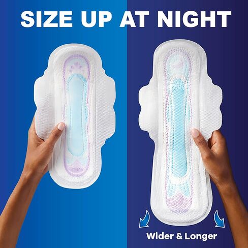 Always Ultra Thin Feminine Pads for Women, Size 1 Regular Absorbency, Multipack, with Wings, Unscented, 36 Count x 2 Packs (72 Count Total) in Saudi Arabia