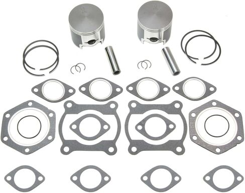 2 SPI Pistons & Top End Gasket Kit 1986-1999 Polaris 500 Indy Trail 488cc 72mm Fan Cooled in Saudi Arabia