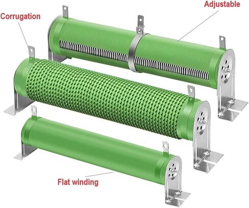 1pc RX20 200W High-Power Variable Resistor Aging Test Load 10R-150R Adjustable Winding Resistance(75R) in Saudi Arabia