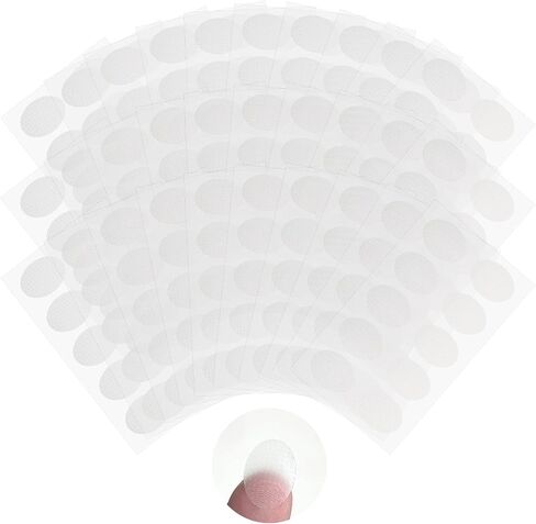 100 Dots/50 Pairs Earring Support Patches, Drooping Earring Disc Ear Lobe Back Support, Earring Backs Earlobe Lifter for Supporting Heavy Earrings Studs Brooches in Saudi Arabia