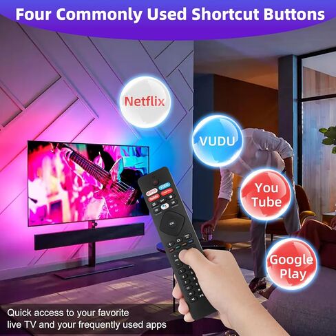 جهاز التحكم عن بعد الصوتي الجديد - استبدال جهاز التحكم عن بعد للتلفزيون من Philips. جهاز تحكم عن بعد لتلفزيون فيليبس الذكي جهاز تحكم عن بعد عالمي مشهور لتلفزيون فيليبس 5704، 5604، سلسلة 5504، أربعة مفاتيح اختصار سريعة in Kuwait