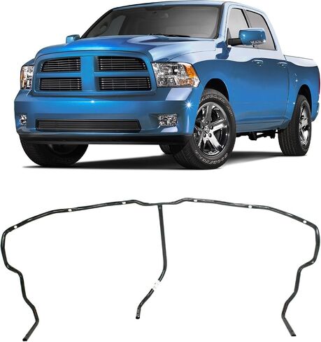 Perfit Liner New Replacement Parts Grille Grill Support Bracket Compatible With 2006-2009 DODGE RAM Pickup 1500 2500 3500 CH1207107 55077776AA in Saudi Arabia