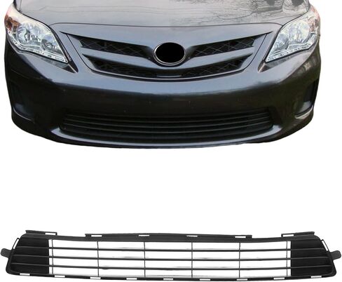 قطع غيار شبكة المصد الأمامي السفلي المتوافقة مع Toyota Corolla 2011 2012 2013 (Base S LE CE XRS L) in Saudi Arabia