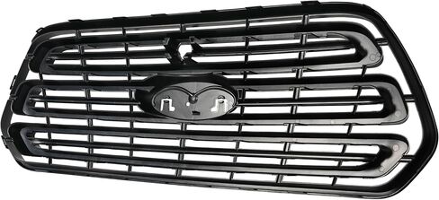 HECASA Front Grille Compatible with 2015-2019 Ford Transit 150 250 350 350HD Grill Assembly ABS Plastic Black Replacemant for CK4Z-17E810-AA FO1200587 in Saudi Arabia