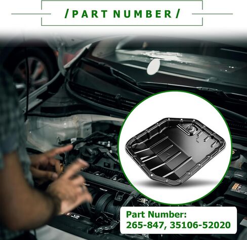 265-847 وعاء زيت ناقل الحركة متوافق مع Toyota Toyota Celica 2000-2005 Corolla 2009-2017 Echo 2000-2005 Matrix 2003-2006 2009-2014 Yaris 2006-2018 Scion xA xB xD 3510652020 in Kuwait