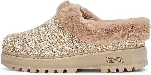 Skechers Women's Martha Stewart Arch Fit Keepsakes-ICY Glitz Slipper in Saudi Arabia