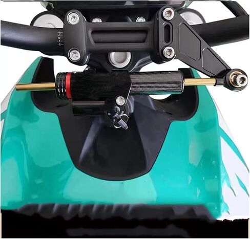 For Kawasaki ZX10R 04-05 Racing Motorcycle CNC Steering Damper Stabilizer Buffer Control Bar With Mounting Bracket Kit Full (Color : 3, Size : One size) in Saudi Arabia