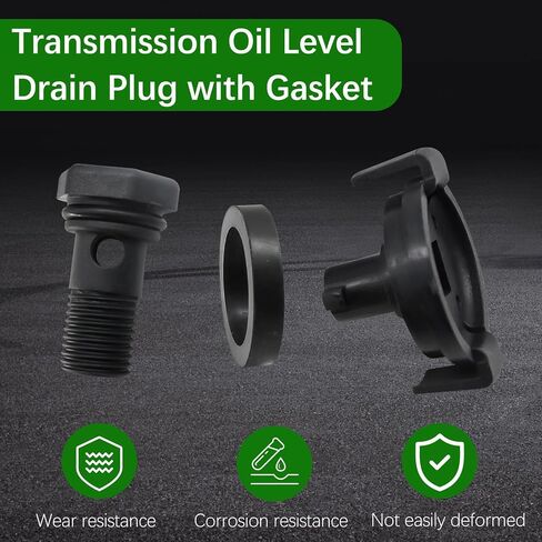 45285-3B010 Transmission Oil Level Drain Plug with Gasket Compatible with 2009-2023 Hyundai Kona Tucson, for Sonata/Kia Optima Sorento, Sportage, Telluride Replace 45286-3B010 in Saudi Arabia