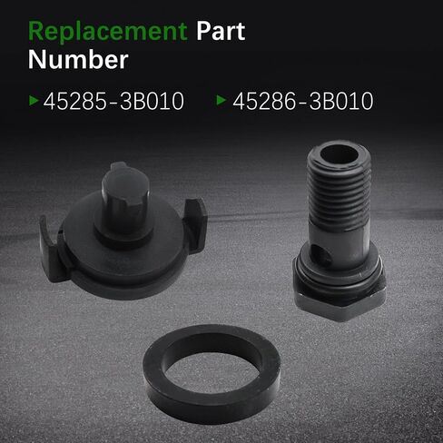 45285-3B010 Transmission Oil Level Drain Plug with Gasket Compatible with 2009-2023 Hyundai Kona Tucson, for Sonata/Kia Optima Sorento, Sportage, Telluride Replace 45286-3B010 in Saudi Arabia