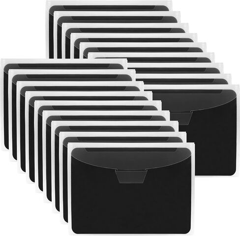 UNIMEIX Thicken 24 Pcs Magnetic Sheets for Dies Storage Stamp and Die Storage Pockets Die Cut Storage for Card Making (12 Pcs Sheets+ 12 Pcs Bags, 1.2 mm Thickness in Saudi Arabia