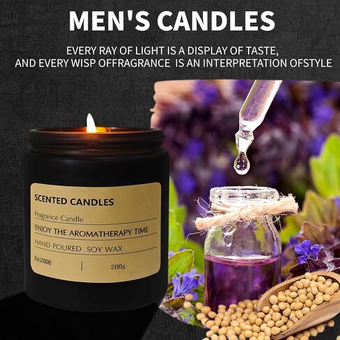 Candle,Scented Candles Gift Set, 4 Pack Aromatherapy Candle, Stress Relief Gifts for Women, Candles for Home Scented, Ideal for Birthday, Christmas, Thanksgiving, Mother's Day in Saudi Arabia