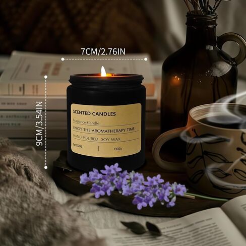 Candle,Scented Candles Gift Set, 4 Pack Aromatherapy Candle, Stress Relief Gifts for Women, Candles for Home Scented, Ideal for Birthday, Christmas, Thanksgiving, Mother's Day in Saudi Arabia