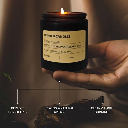 Candle,Scented Candles Gift Set, 4 Pack Aromatherapy Candle, Stress Relief Gifts for Women, Candles for Home Scented, Ideal for Birthday, Christmas, Thanksgiving, Mother's Day in Saudi Arabia