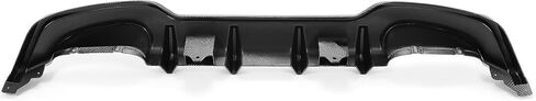 HECASA Rear Diffuser Compatible with 2019-2022 Toyota Corolla/Auris Hatchback Bumper Lip Spoiler Splitter ABS Plastic Black in Saudi Arabia