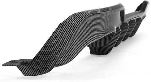HECASA Rear Diffuser Compatible with 2019-2022 Toyota Corolla/Auris Hatchback Bumper Lip Spoiler Splitter ABS Plastic Black in Saudi Arabia