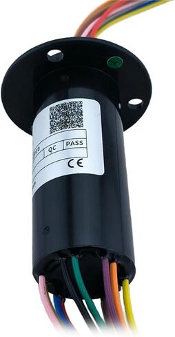1pc WX30-12P10 OD 30mm 12-Way 10A Flange Slip Ring Multi-line Small Size Capped Slip Ring 10A Rotary Circuit Joint in Saudi Arabia