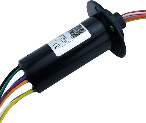 1pc WX30-12P10 OD 30mm 12-Way 10A Flange Slip Ring Multi-line Small Size Capped Slip Ring 10A Rotary Circuit Joint in Saudi Arabia