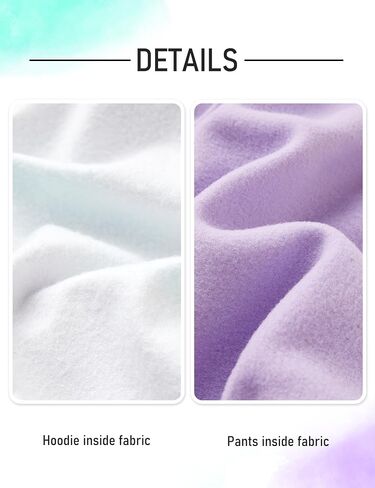 Girls Clothes Kids Sweatsuit Set Tie Dye Hoodie Sweatshirt and Fleece Lined Sweatpants Girls Outfits Size 6-14 in Saudi Arabia
