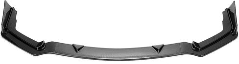 ECOTRIC Front Bumper Lip Spoiler Compatible with 2014-2017 Infiniti Q50 Sport 3Pcs Lower Splitter Air Dam Diffuser Air Chin Body Kit Carbon Fiber Color Printing in Saudi Arabia
