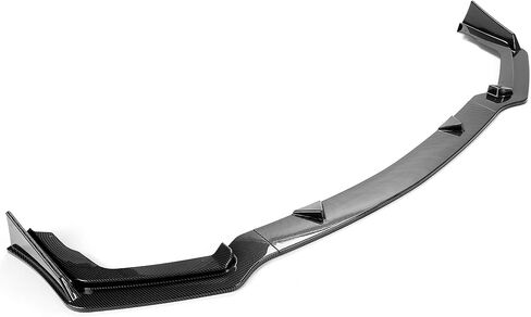 ECOTRIC Front Bumper Lip Spoiler Compatible with 2014-2017 Infiniti Q50 Sport 3Pcs Lower Splitter Air Dam Diffuser Air Chin Body Kit Carbon Fiber Color Printing in Saudi Arabia