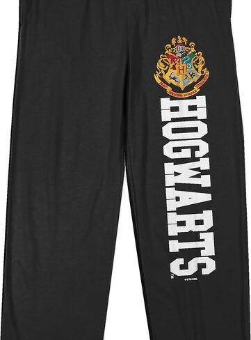 Harry Potter Hogwarts Crest Women's Black Sleep Pajama Pants in Saudi Arabia