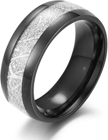 Men Silicone Rings Women Wedding Rubber Band Hypoallergenic Flexible Finger Ring-Black#6-9 in Saudi Arabia