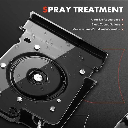 A-Premium Spare Tire Hoist Wheel Winch Assembly Compatible with Hyundai Santa Fe 2013-2018 Sport Utility in Saudi Arabia