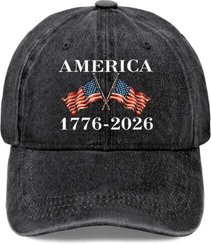 America Birthday Hat 1776 2026 250 Years Anniversary Hat for Womens in Saudi Arabia