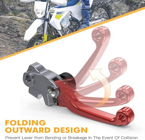 NICECNC Motorcycle Clutch Brake Handle Lever Compatible with Husqvarna TE FE 150-501 2022-24,Compatible with GasGas EC 250 250F 300 350F 450F 500F 2021-24 ES 350 500 2024 EW500F 2024 in Saudi Arabia