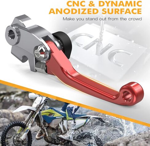NICECNC Motorcycle Clutch Brake Handle Lever Compatible with Husqvarna TE FE 150-501 2022-24,Compatible with GasGas EC 250 250F 300 350F 450F 500F 2021-24 ES 350 500 2024 EW500F 2024 in Saudi Arabia