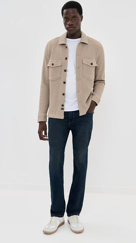 PAIGE Men's Normandie Transcend Straight Jeans in Saudi Arabia
