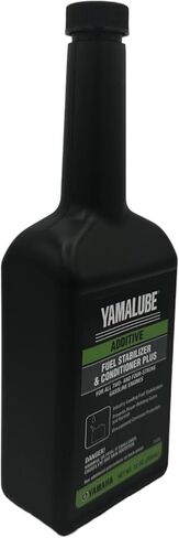 أربع عبوات متوافقة مع مثبت الوقود والبلسم Yamaha Yamalube بالإضافة إلى ACC-FSTAB-PL-12 تحتوي على أربع زجاجات سعة 12oz وقمع in Saudi Arabia