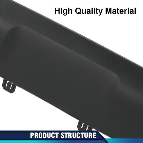PIT66 Front Bumper Lower Valance Skid Plate Board Guard Compatible with Toyota Rav4 2019-2023 527110R080B0 TO1095212 Silver in Saudi Arabia