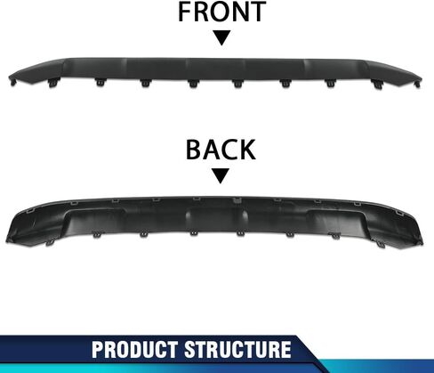 PIT66 Front Bumper Lower Valance Skid Plate Board Guard Compatible with Toyota Rav4 2019-2023 527110R080B0 TO1095212 Silver in Saudi Arabia