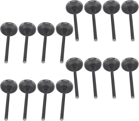 Partsflow Intake Exhaust Valve Kit for Toyota Camry 2002-2011 Hybrid/CE/Base/XL/LE/SE Sedan 2.4L DOHC 1AZFE 2AZFE Replace# v4690,v4689 in Saudi Arabia
