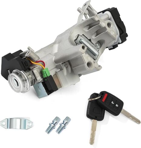 Ignition Switch Lock Cylinder with 2 Keys Without Chip Replacement for Honda Accord 2013 2014 2015 2016 2017 2.0L 2.4L 3.5L Replace 39730-T2A-A0 in Saudi Arabia