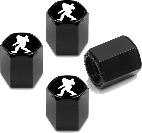 4 pcs Tire Valve Stem Caps Compatible with Bigfoot Big Foot Sasquatch, Stem Cap Universal Car Air Cover Car Accessories for Cars, SUV, Truck, Motorcycles in Kuwait
