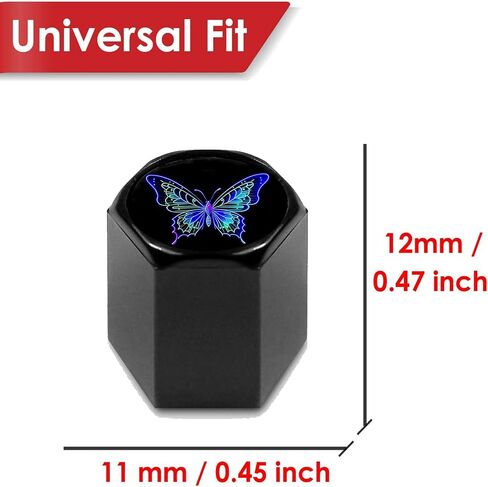 4 pcs Tire Valve Stem Caps Compatible with Bigfoot Big Foot Sasquatch, Stem Cap Universal Car Air Cover Car Accessories for Cars, SUV, Truck, Motorcycles in Kuwait