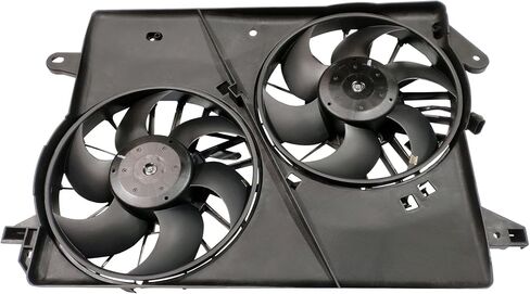 PartsFlow Cooling Engine Fan Assembly for 2005-2008 Chrysler 300 for 2005-2008 Dodge Challenger/Charger/Magnum in Saudi Arabia