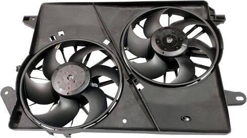 PartsFlow Cooling Engine Fan Assembly for 2005-2008 Chrysler 300 for 2005-2008 Dodge Challenger/Charger/Magnum in Saudi Arabia