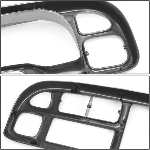 Auto Dynasty Dash Face Instrument Cluster Vent Surround Bezel Compatible with Dodge Ram Truck 1500 2500 3500 98-02 in Saudi Arabia