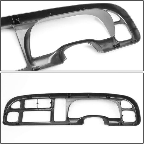 Auto Dynasty Dash Face Instrument Cluster Vent Surround Bezel Compatible with Dodge Ram Truck 1500 2500 3500 98-02 in Saudi Arabia