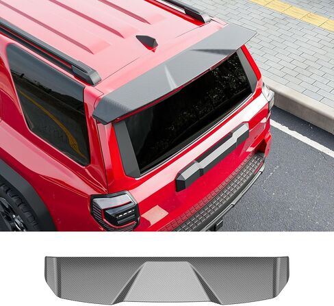 Xipoo Spoiler متوافق مع 2025 Toyota 4Runner Trunk Lip Rear Roof Spoiler أسود لامع استبدال جناح الجذع لعام 2025 Toyota 4Runner Accessories in Kuwait