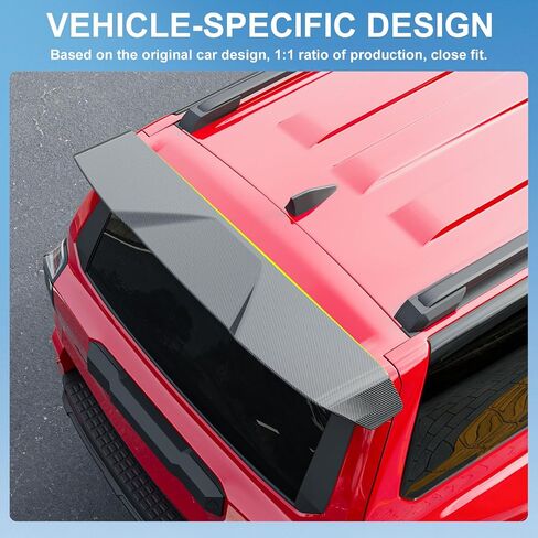 Xipoo Spoiler متوافق مع 2025 Toyota 4Runner Trunk Lip Rear Roof Spoiler أسود لامع استبدال جناح الجذع لعام 2025 Toyota 4Runner Accessories in Kuwait