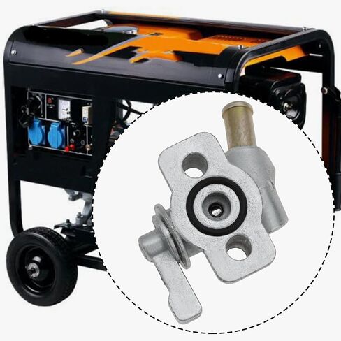Create idea Diesel Generator Fuel Tap Switch Fuel Shut Off Valve Compatible with 3-6KW Diesel Generator Emergency Power Units in Saudi Arabia