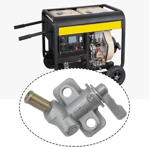 Create idea Diesel Generator Fuel Tap Switch Fuel Shut Off Valve Compatible with 3-6KW Diesel Generator Emergency Power Units in Saudi Arabia